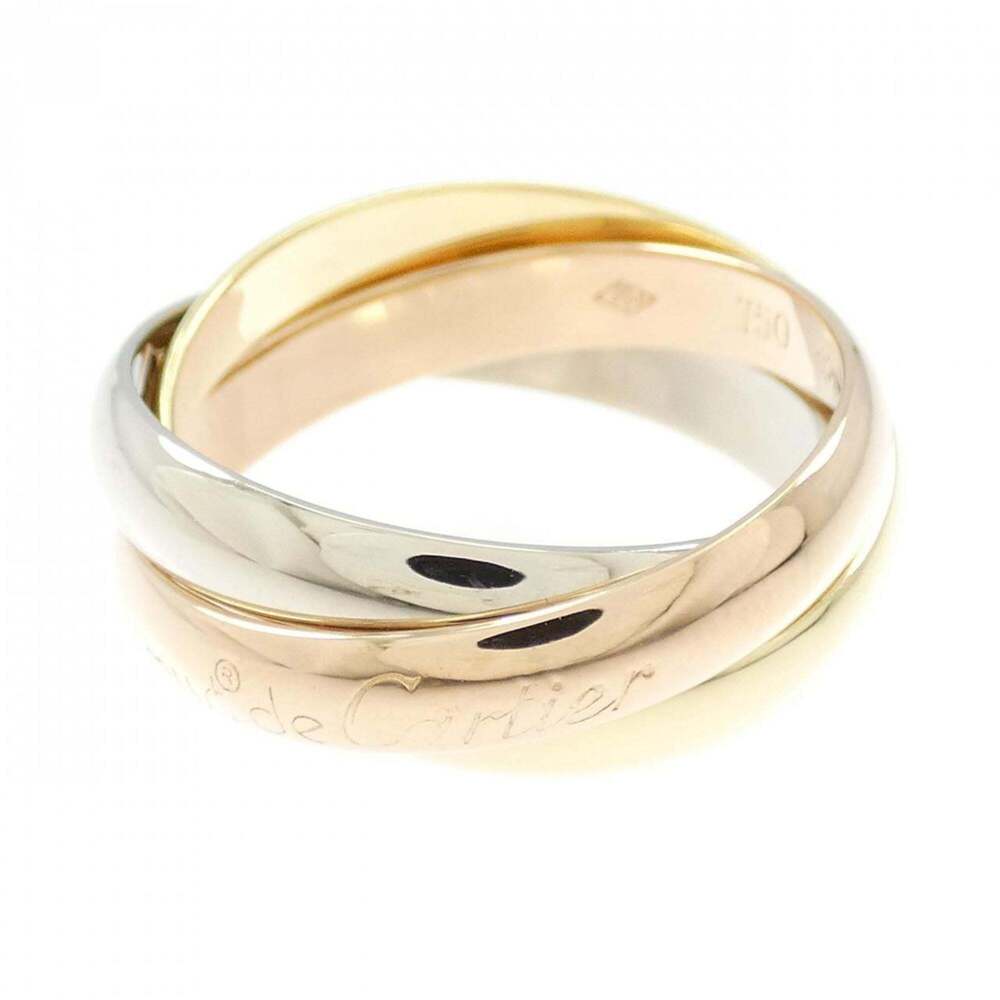 Cartier Authentic Gold Trinity Ring - image 1